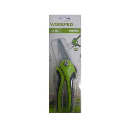 WORKPRO W151008 190mm/7.5 inch Straight Tip Pruning Shears