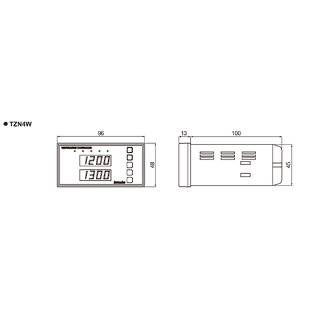 Autonics Temperature Controller TZN4W-14R