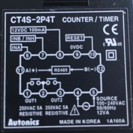 Autonics Counter CT4S-2P4T