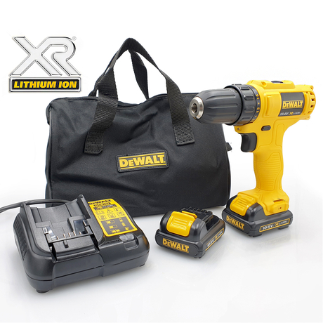 Dewalt DCD700C2-B1 10.8V/1.3Ah Cordless Drill Driver