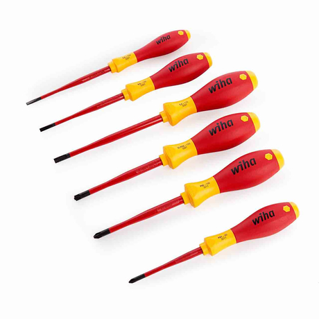 Wiha 38362 Professional Insulated Screwdriver Set of 6