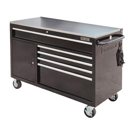 Tủ dụng cụ 132cm 05 hộc kéo CSPS VNTC13205B13M màu đen