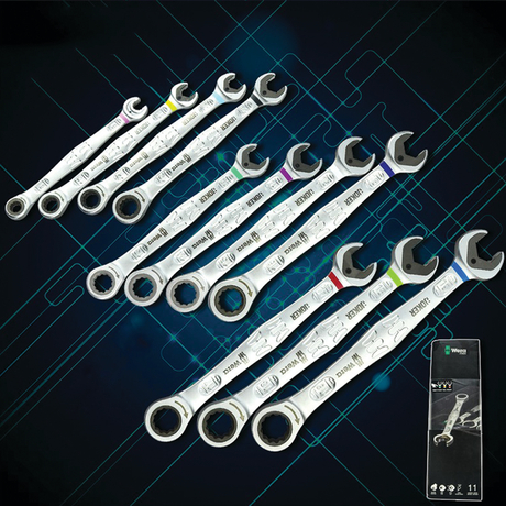 Bộ cờ lê vòng miệng 11 chi tiết Wera 05020013001