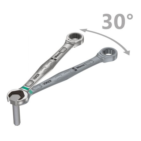 Bộ cờ lê vòng miệng 11 chi tiết Wera 05020013001