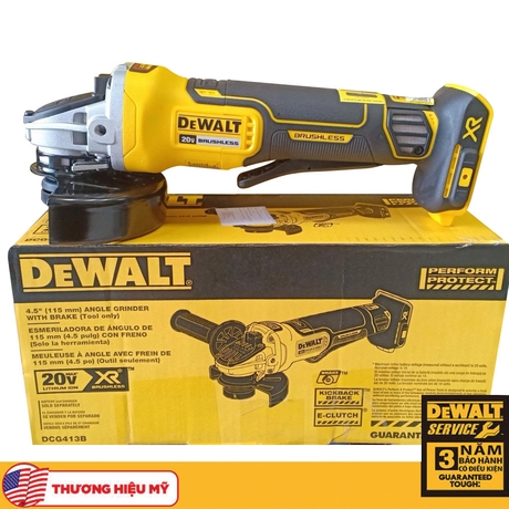 Máy mài góc dùng pin 20V Dewalt DCG413B 850W (không kèm pin)