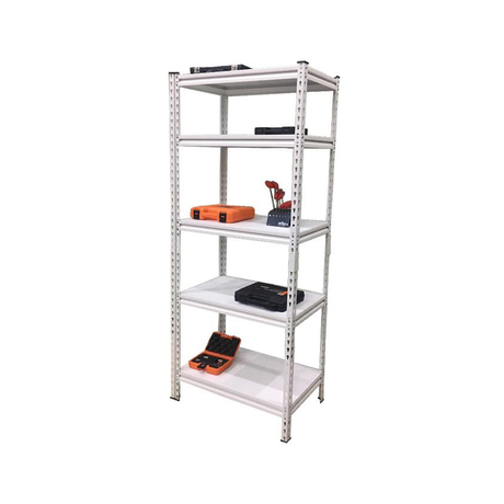 CSPS VNSV076A5BT2 white 5-tier multi-purpose shelf 76x35183cm