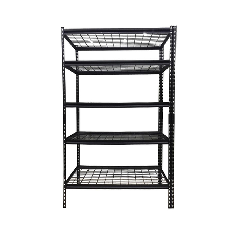 CSPS VNSV122A5BB1 5-tier mesh shelf, 122cm across