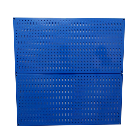 Tấm lưới đôi Pegboard treo tường FABINA FBNVL9090B - 2 tấm xanh