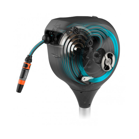 Gardena 18614-20 20 meter automatic retractable cable set with ground plug