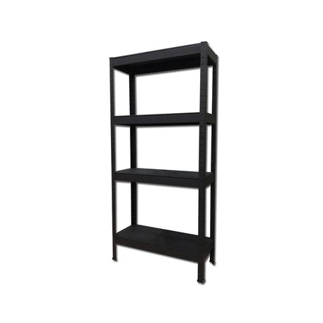 FABINA FBNKT153B 76cm black 4-tier multi-purpose shelf