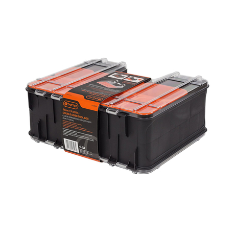 Tactix 320048 39cm Double-sided Tool Box