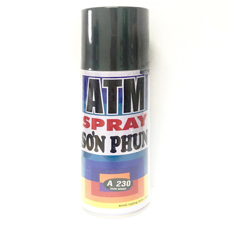ATM spray paint A230 (Black green)