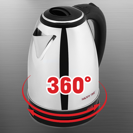 Happy Time HTD1055 1.5 liter stainless steel kettle