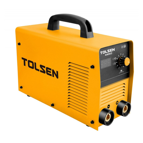 Máy hàn que điện tử 8.5KVA Tolsen 44002 1.6-4.0mm, 160A