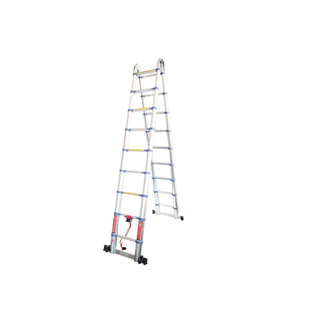 Oshima TA-56 5.6m double extension ladder