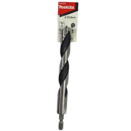 MAKITA D-31310 15x162mm Hex Shank Wood Drill Bit