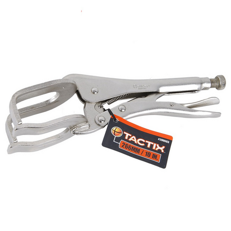 Tactix 200603 266mm/10 inch Welding Rod Clamp Die Cutter