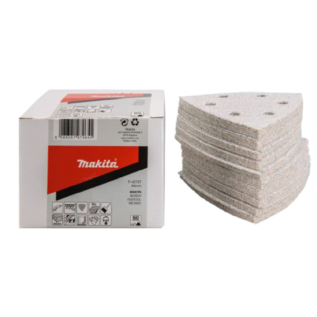 MAKITA P-42846 94mm sanding paper, grit size 240 (50 pieces)