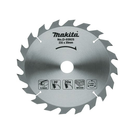 Lưỡi cưa hợp kim 235x30mm 80T cho MDF MAKITA D-17918