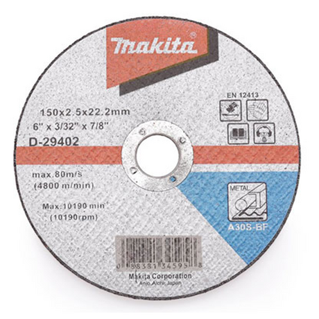 A30S cutting wheel for metal MAKITA D-29402