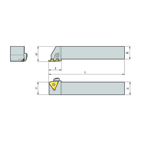 Cán dao tiện KORLOY TBH420R-23