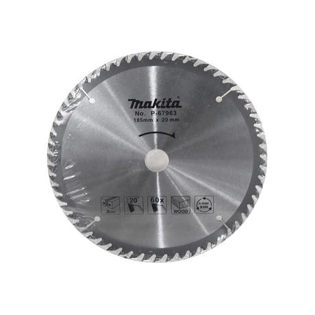 Luỡi cưa hợp kim 185x60T MAKITA P-67963