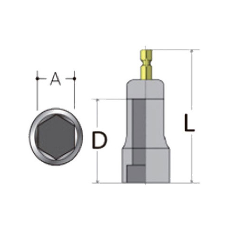 H17-90mm NZ MAKITA A-58964 Socket Head