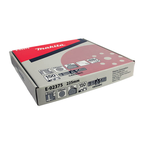 Sanding disc 150x225mm MAKITA E-02375 (25pcs) for DSL800