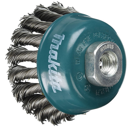 Chổi kim loại xoắn tròn 125mm MAKITA D-29577 M14x2