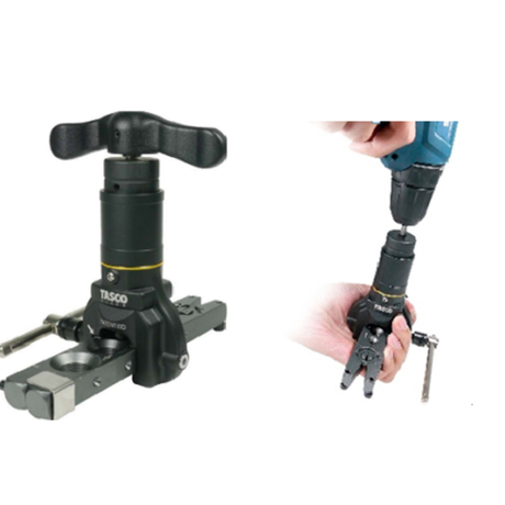 Tasco TB570E copper pipe flaring set with screw gun