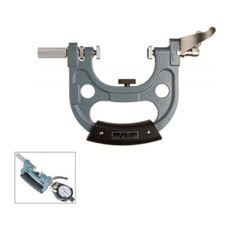 Quick test and measurement guide for Mitutoyo 201-110 225-250mm watch