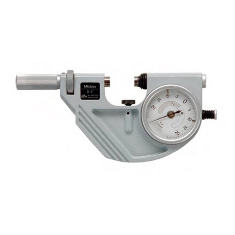 Panme đo ngoài đồng hồ 0-25mm Mitutoyo 523-121