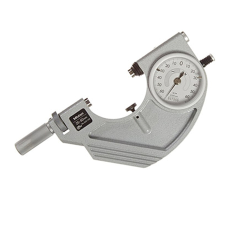 Panme đo ngoài đồng hồ 75-100mm Mitutoyo 523-124