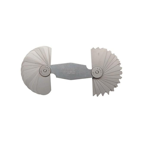 Dưỡng đo bán kính 15.5-25mm Mitutoyo 186-107 (30 lá)