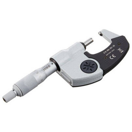 Electronic micrometer for measuring tubes 0-25mm Mitutoyo 395-251-30 with one ball head