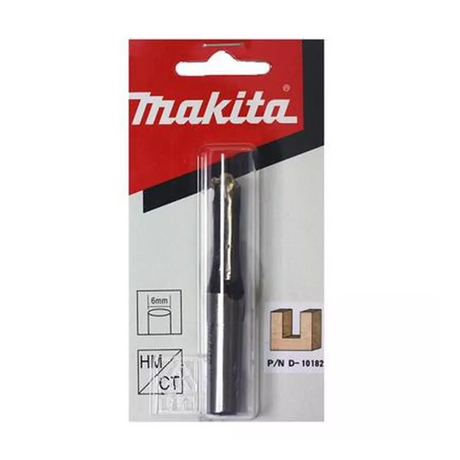 MAKITA D-10182 2-blade straight end mill