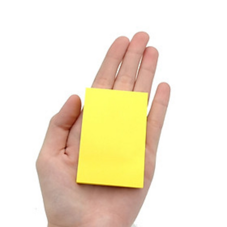 Giấy ghi chú UNC 3x2 7.5x5cm 100 tờ/xấp