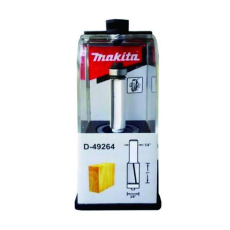 MAKITA D-49264 2-Flute Straight Milling Cutter