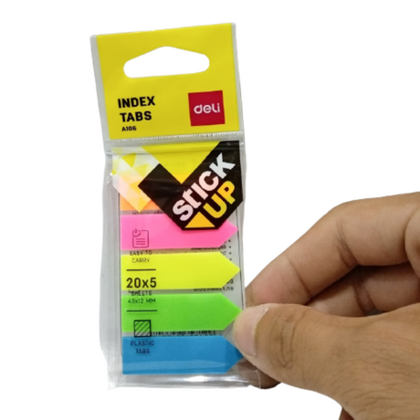 Deli A106 5-color page divider paper