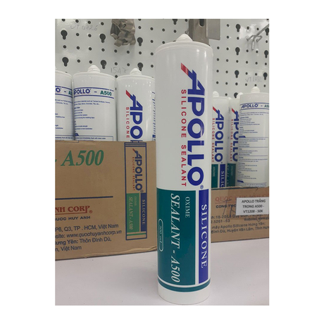 Apollo A500 Silicone Glue - Milky white color