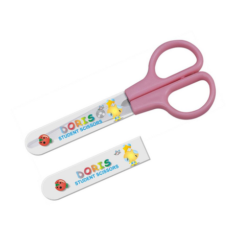 Deli 6022 121mm Student Scissors