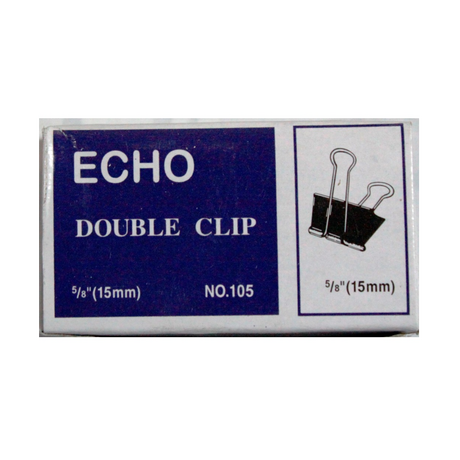 SLECHO 15mm Butterfly Clips Black (12 pcs)