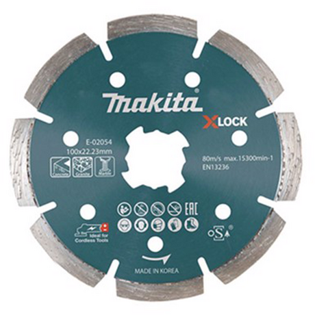 MAKITA E-02054 100mm X-lock Diamond Blade