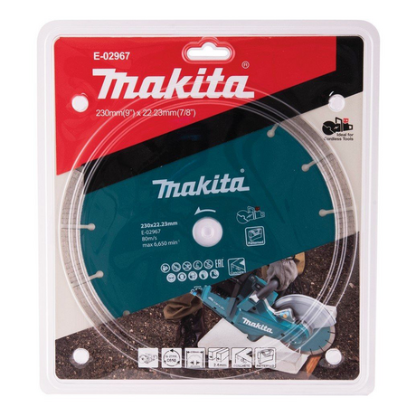 Diamond cutting blade 230x13x22.23mm MAKITA E-02967