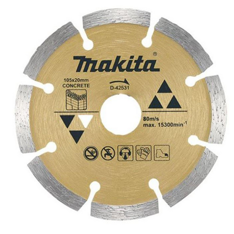 MAKITA D-42531 105mm gold diamond cutting blade