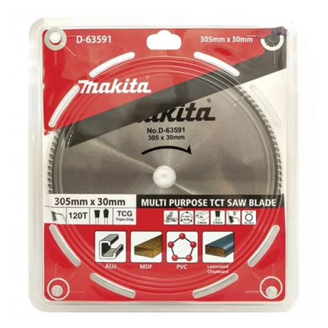 Lưỡi cưa đa góc 305mm x 30x120T MAKITA D-63591