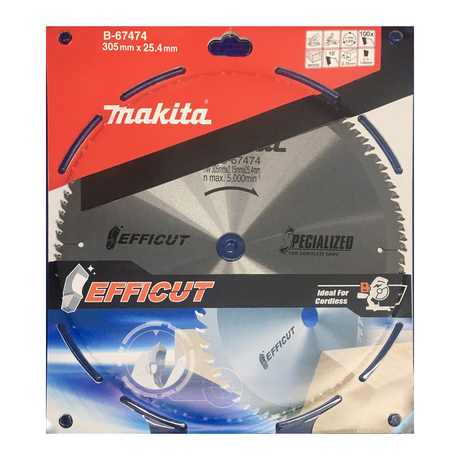 Lưỡi cắt hợp kim 260x25.4x100T MAKITA B-67474