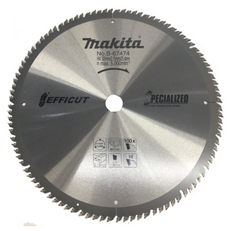 Lưỡi cắt hợp kim 260x25.4x100T MAKITA B-67474