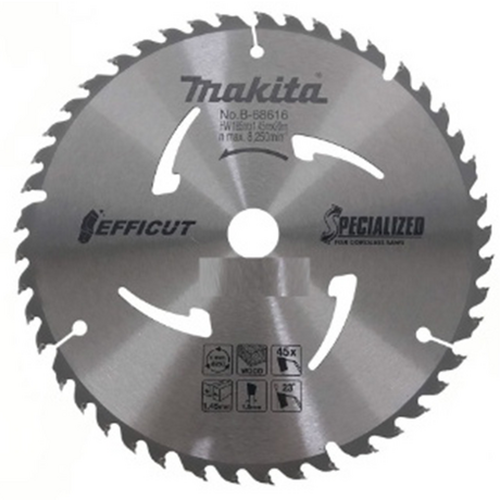 Lưỡi cắt hợp kim Efficut 185x20mm 45T MAKITA B-68616