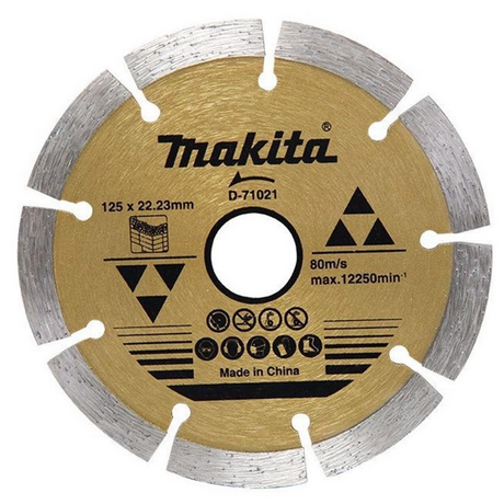 Diamond cutting blade 125x22.23x9 MAKITA D-71021